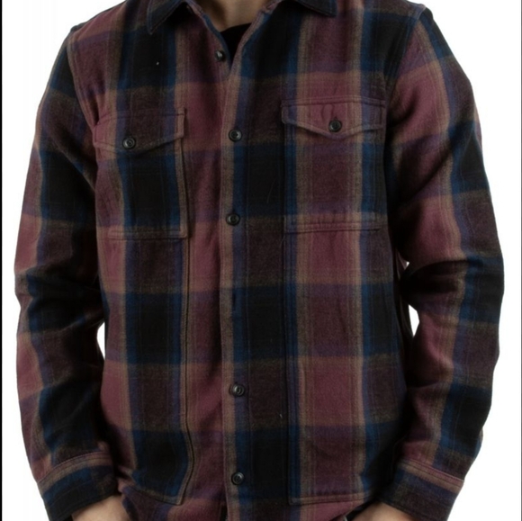Vans Grape/black heavyhitter flannel - Picture 1 of 3
